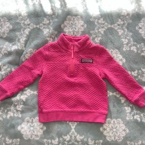 Vineyard Vines Girls Quarter Zip Pullover